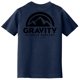 thumbnail image 2 of Viajar a la Gravity Outdoor Co. Viajeros Tamaño del Niño Tamaño, Navy Black 4T Gravity Outdoor Co. Camisa, 2 of 2