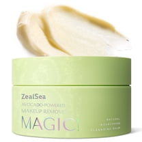 ZealSea Makeup Remover Cleansing Balm: Deep Cleaning Facial Cleanser Natural Gentle Makeup Removing Balm Melting Balm to Oil for Face Eye Lip 3.5 Oz