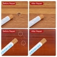 thumbnail image 6 of Wood Filler Sticks Wood Furniture Scratch Repair Touch Up, Light White, 6 of 7