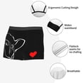 thumbnail image 5 of Haiem French Bulldog Men's Boxer Briefs, Every Day Comfort Stretch Cotton Moisture-Wicking Underwear-X-Large, 5 of 8