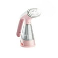 True & Tidy Handheld Garment Steamer in Pink