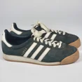 thumbnail image 1 of Ad-id-as Samoa Mens Size 5 US Green Suede Leather Casual Sneakers Shoes, 1 of 6