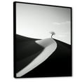 thumbnail image 2 of Designart "Photography Capturing The Silence Of The Sahara II" Desert Floater Framed Canvas Art Print, 2 of 5
