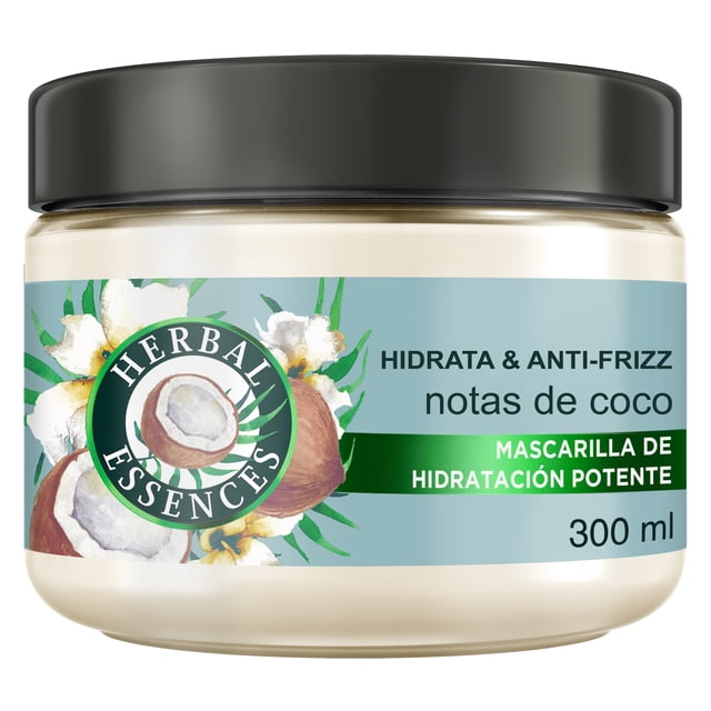 Mascarilla Capilar Hidratación Potente y Anti-Frizz Herbal Essences Coco 300 ml