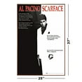 thumbnail image 3 of Scarface - Framed Movie Poster (Regular Style / Al Pacino Is Tony Montana) (Shiny Copper Aluminum Frame), 3 of 6