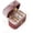 Pink, variant on Velvet Travel Jewelry Case, Portable Small Ring Box, Plush Velvet Ring Storage Case, for Rings Earrings, Travel Essential Accessories for Women