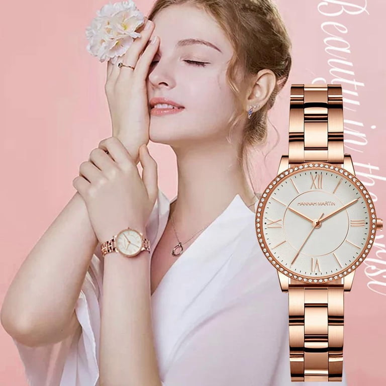 Reloj Mujer New Top Brand Hannah Martin 34mm Japanese 