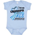 thumbnail image 3 of Inktastic I Love My Grandpa ALS Awareness Support, Care, Cure Boys or Girls Baby Bodysuit, 3 of 5
