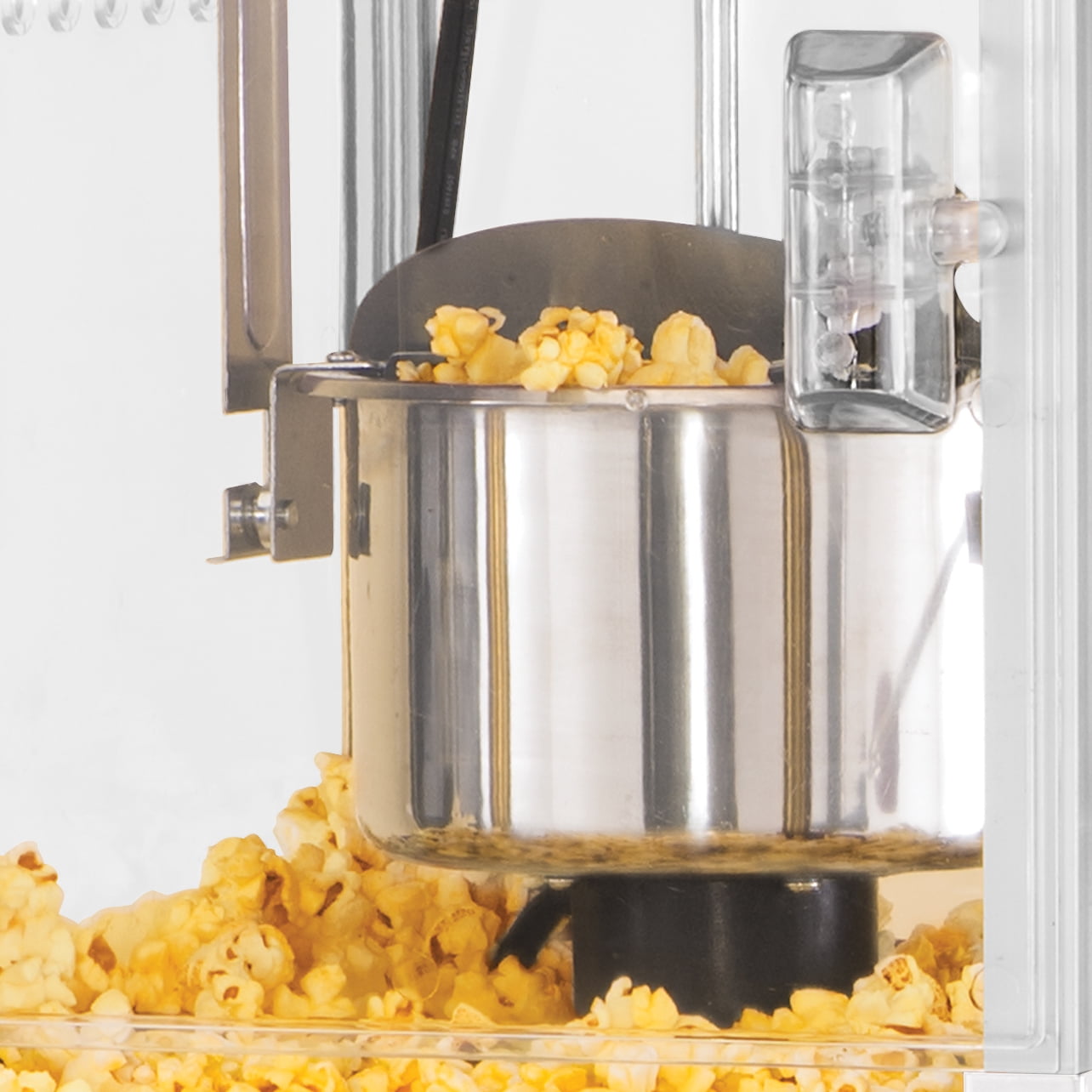 Nostalgia 2.5 oz Popcorn and Concession Cart, Makes 10 Cups, 45 in Tall, Red, KPM200CART