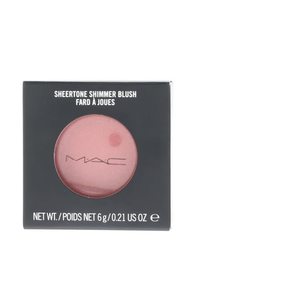 Blush MAC Sheertone Shimmer Powder Peachykeen, 6 g, para mujer