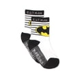 thumbnail image 7 of Batman Justice League Boy's 6 pack Socks with Grippers (Baby/Toddler) BM7776, 7 of 7