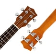 thumbnail image 4 of Ukelele de concierto, Ukelele de abeto macizo Kmise, Ukalalee de 23 pulgadas con sintonizador de bolsa de tallas láser Village para adultos principiantes, 4 of 5