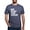 Heather Navy, variant on - Eat Sleep Row Repeat Men's Deluxe T Shirt - Mens Tri-blend T-Shirt