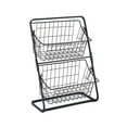 thumbnail image 2 of justharion 2 Tier Kitchen Spice Rack Storage Organizer Seasoning Bottle Stand Holder, 2 of 6