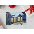 thumbnail image 3 of Cat & Dog Silent Night Christmas Card - 5" x 7" Christmas Card - 18 Cards & 19 W, 3 of 5