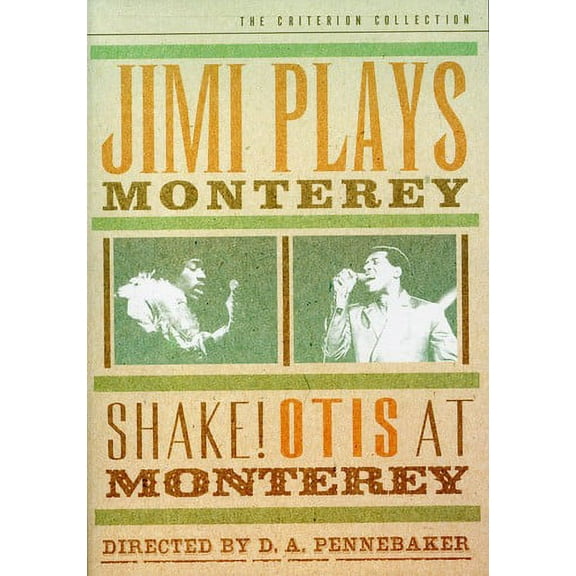Jimi Plays Monterey / Shake! Otis at Monterey (Criterion Collection) (DVD), Criterion Collection, Music & Performance