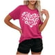 thumbnail image 2 of Vestidos Cortos de Verano Imprimir Cuello Redondo Top de Manga Corta Casual, Vestidos Cortos con Mangas, 2 of 4