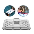 thumbnail image 3 of Colchón de aire Beer Pong, colchones de aire Pool Pong Piscina inflable Beer Pong con 28 orificios para tazas de PVC de alta densidad para áreas de vadeo al aire libre, 180x60cm MFZFUKR LKX-0991, 3 of 9