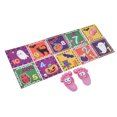 thumbnail image 1 of 12pcs Game Floor Sticker Interesting Cartoon  Digital Environmental  PVC Waterproof Number Game Sticker, 1 of 8