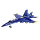 thumbnail image 2 of Playmaker Toys 9 "X-Planes US Navy F-18 Hornet Blue Jet juguete con acción de retroceso, SG_B00F Playmaker Toys Playmaker Toys, 2 of 2