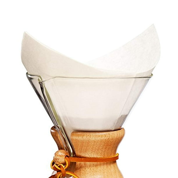 Chemex FS100 Coffee Filters with 100Chemex Bonded Filter Squares