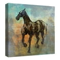 thumbnail image 4 of Masterpiece Art Gallery Traveler II Horse By Maeve Harris Canvas Art Print 24" x 24", 4 of 4