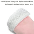 thumbnail image 3 of Sherpa Slipper Socks for Women,Winter Indoor Home Non Skid Booties, 3 of 7