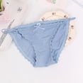 thumbnail image 4 of TrowBridge-bragas de encaje para mujer, ropa interior Sexy de satén ahuecada, lencería acogedora, bragas con lazo bonito, ropa interior Deportiva Femenina, 4 of 4
