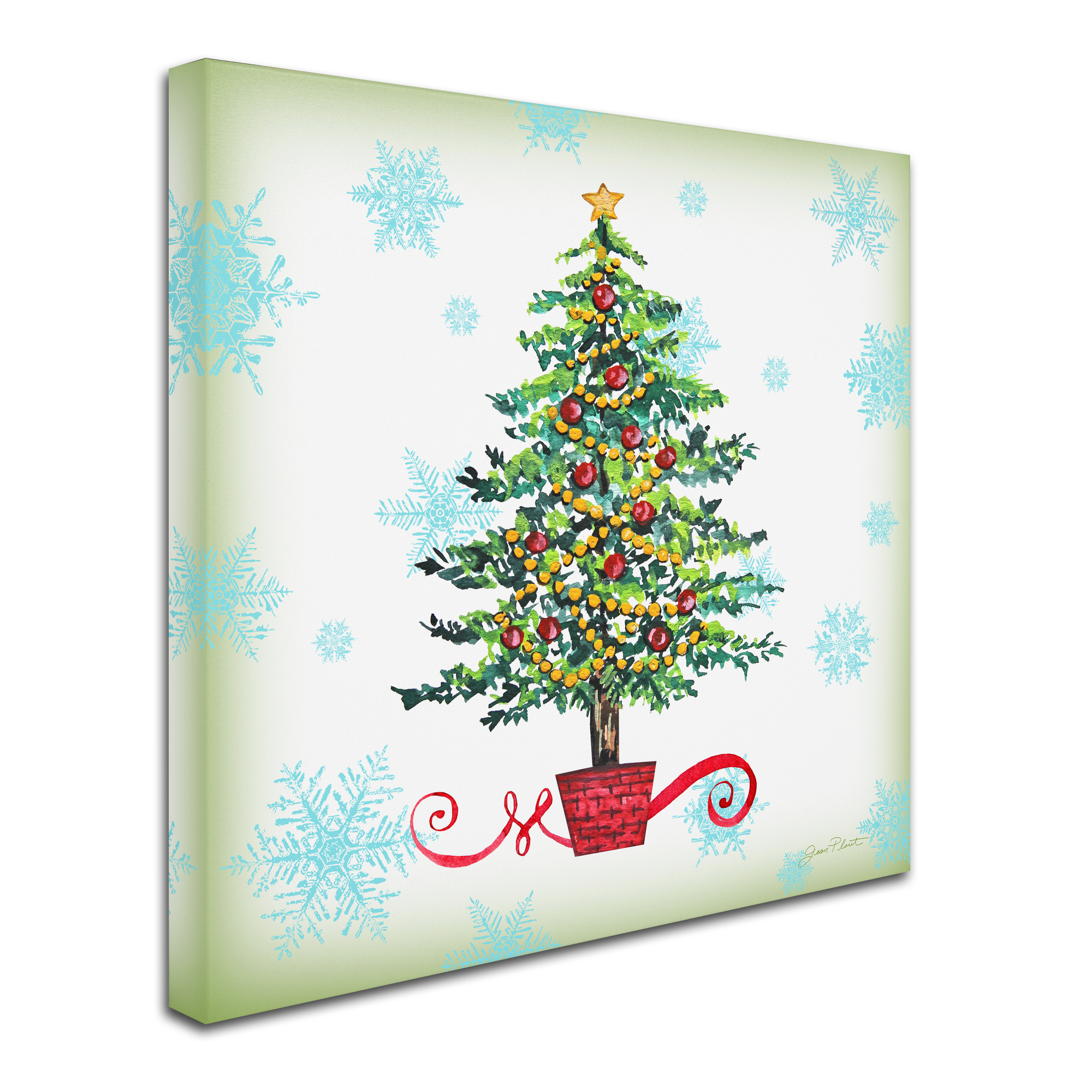 Trademark Fine Art 'Holiday Celebration 3' Canvas Art by Jean Plout