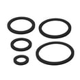 thumbnail image 1 of MERIGLARE 5 Pieces Tank Floating Plant Rings Portable EVA for Pond Pool Tank Black, 1 of 9