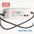 thumbnail image 3 of Mean Well HLN-40H-36A Power Supply 40W 36V - IP64, Adjustable, 3 of 5