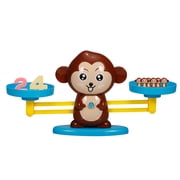 Balance Math Game Monkey Balance Counting Toys for Boys Girls Educational Number Toy