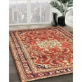 thumbnail image 3 of Ahgly Company Machine Washable Indoor Rectangle Traditional Sand Brown Area Rugs, 4' x 6', 3 of 7