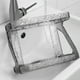 thumbnail image 5 of Estante organizador de baño de pared | Estantería de almacenamiento de doble capa no perforada | Plástico impermeable | Para maquillaje, artículos de tocador, cocina, tocador | 28x15x6.5cm | Blanco, 5 of 7