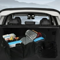 TaTaai 1Pcs Car Trunk Organizer, Collapsible Waterproof Multi Compartments Car Storage Organizer