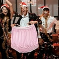 Christmas funny big underwear mama undies plus size granny panties
