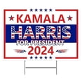 thumbnail image 1 of Kamala Yard Sign Kamala For President Yard Signs With H Stakes Voted For Democratic Sign For Outdoor Garden Decoration, 1 of 8