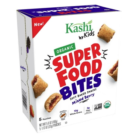 - (2 pack) Kashi Kids Bites Berry Organic Snack Bites 5.6 Oz