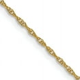 thumbnail image 1 of 14k Yellow Gold 16 Inch .95mm Cable Rope Chain Necklace Pendant Charm Carded, 1 of 10