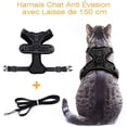 thumbnail image 2 of Rabbitgoo Arnés para Gatos Correa para Perros pequeños Arnés para Gatitos Ajustable Collar Azul XS Chaleco Reflectante para Arnés para Gatos Chaleco Transpirable para Conejo, Gato Europeo, Maine, 2 of 5