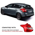 thumbnail image 5 of For 2012 2013 2014 Ford Focus 5Dr Hatchback Tail Light Brake Lamp LH Driver Side, 5 of 7