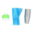 thumbnail image 2 of Pastry Bag,14PCS/Set Icing Piping Nozzles Piping Bag Pastry Nozzle Impressive Results, 2 of 14