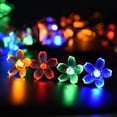 thumbnail image 2 of Outdoor Solar Light Garden, Waterproof 50 Blossom Solar Powered Fairy Lights, 2 of 7