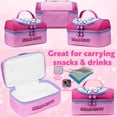 thumbnail image 3 of Bolsa Térmica para Almuerzo Get Trend Hello Kitty Anime con 2 Compartimentos, 3 of 6