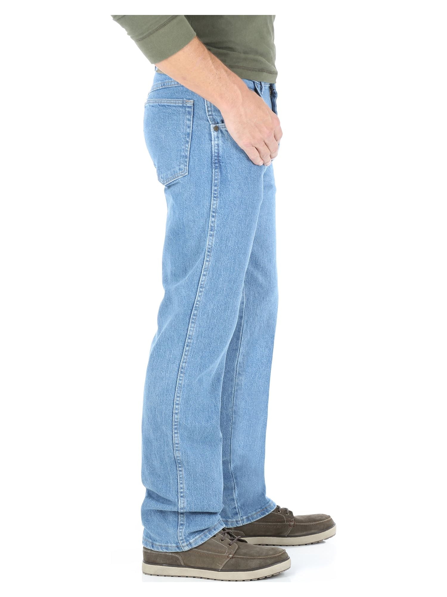 Wrangler Men's and Big Men's Comfort Flex Waistband Regular Fit Jean