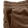 thumbnail image 3 of Ierhent Women Within Plus Size Pants Cargo Pants for Women High Waisted Casual Pants(Coffee,M), 3 of 5