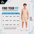 thumbnail image 7 of RBX Boys Short Set Moisture Wicking Golf Polo Shirt and Shorts Athletic Outfit for Sports 2 Piece, 7 of 7
