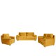 thumbnail image 2 of Sala 3 2 1 Siena Amarillo - Kessa Muebles, 2 of 26