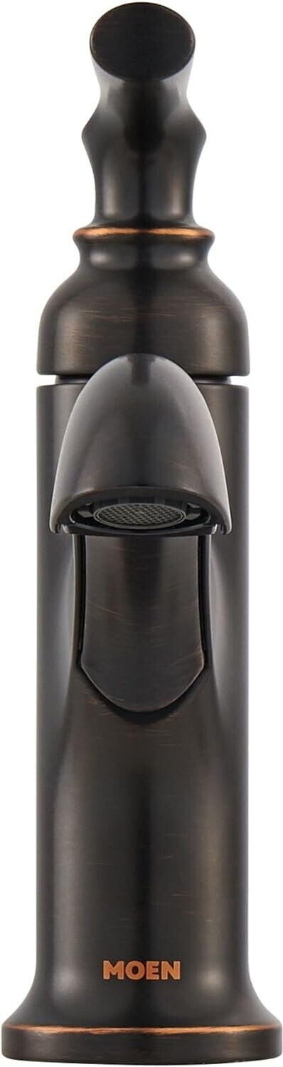 Moen 84535 Hilliard 1.2 GPM Single Hole Bathroom Faucet - Bronze