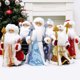 thumbnail image 4 of Figura de Papá Noel grande, muñeco de peluche eléctrico de Papá Noel, decoración navideña para el hogar, adornos navideños, doncella de nieve, 4 of 5